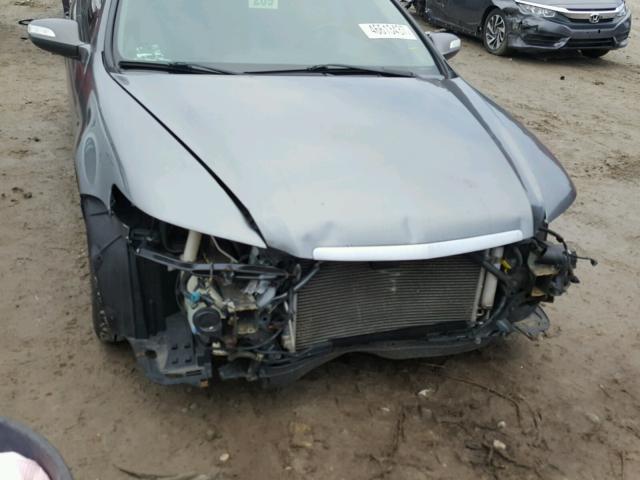 19UUA66288A024497 - 2008 ACURA TL GRAY photo 9