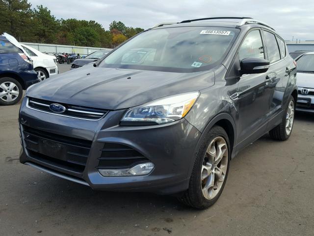 1FMCU9JX0GUB18680 - 2016 FORD ESCAPE TIT GRAY photo 2