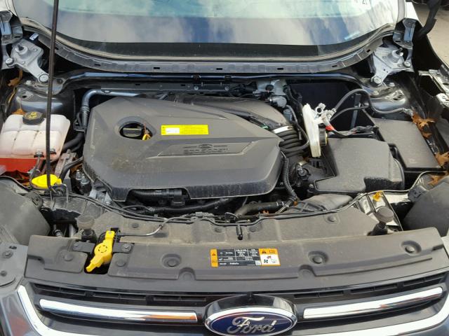 1FMCU9JX0GUB18680 - 2016 FORD ESCAPE TIT GRAY photo 7