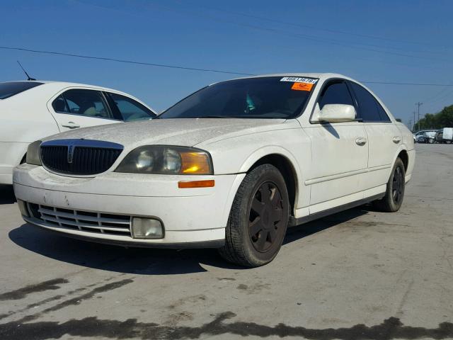 1LNHM87A02Y687131 - 2002 LINCOLN LS WHITE photo 2