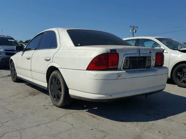 1LNHM87A02Y687131 - 2002 LINCOLN LS WHITE photo 3