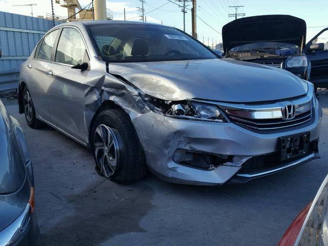 1HGCR2F3XHA291386 - 2017 HONDA ACCORD LX GRAY photo 1