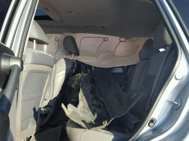 3CZRE4H58AG702669 - 2010 HONDA CR-V EX ვერცხლისფერი ფოტო 6