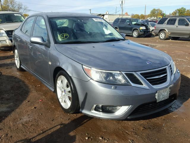 YS3FH41U381127822 - 2008 SAAB 9-3 AERO GRAY photo 1