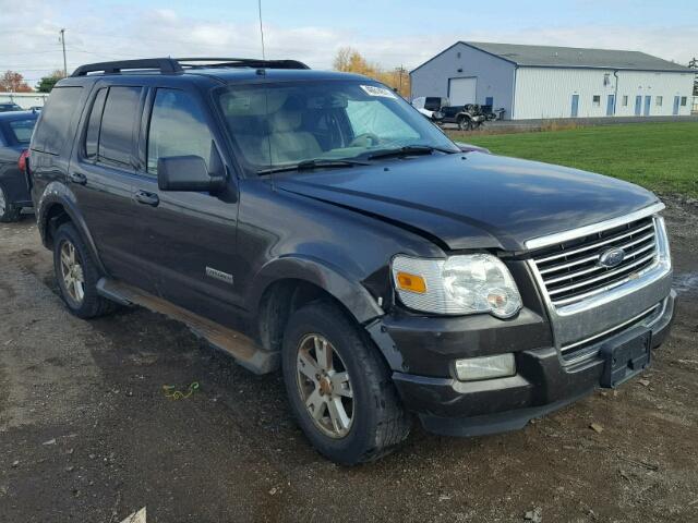 1FMEU73E07UB58878 - 2007 FORD EXPLORER X GRAY photo 1