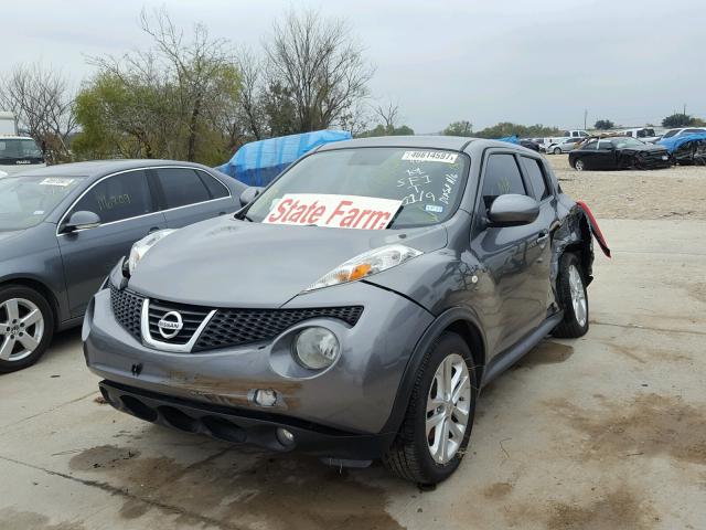 JN8AF5MV8CT123834 - 2012 NISSAN JUKE S CHARCOAL photo 2