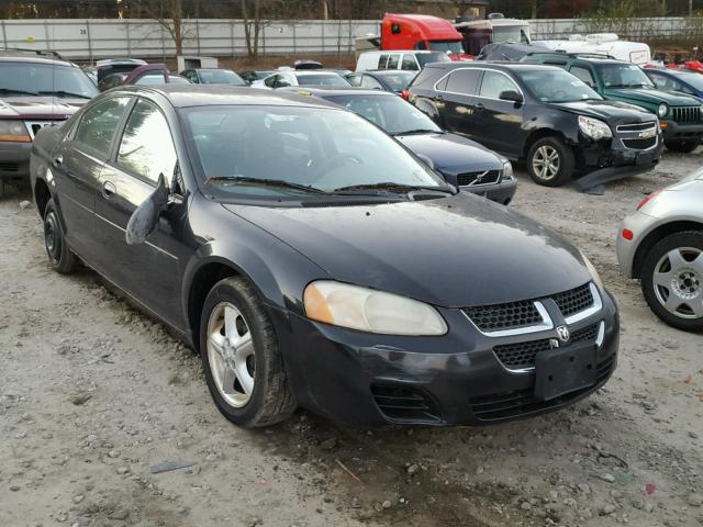 1B3EL46J84N413170 - 2004 DODGE STRATUS SX BLACK photo 1