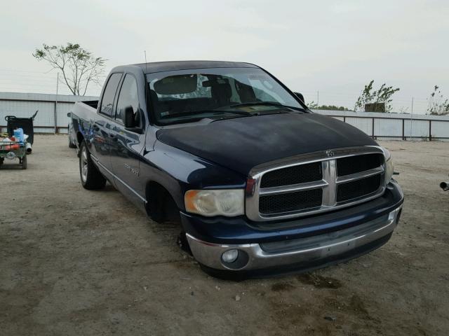 1D7HA18N43J646653 - 2003 DODGE RAM 1500 S BLUE photo 1