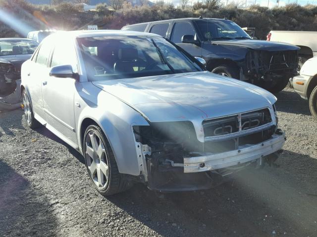 WAUPL68E95A095620 - 2005 AUDI S4 SILVER photo 1