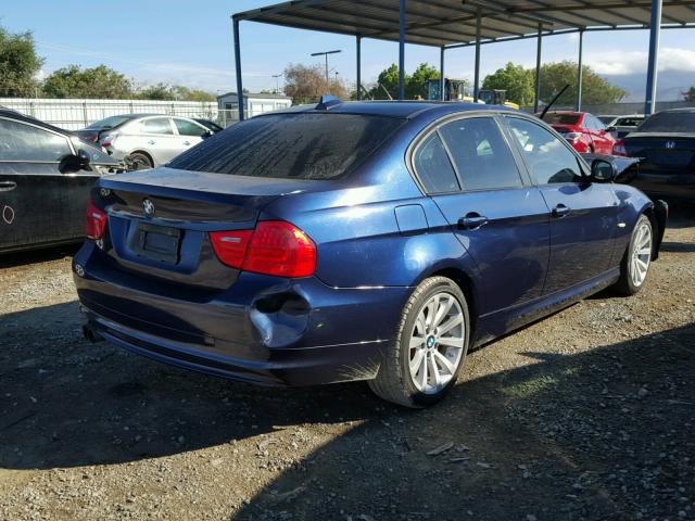 WBAPH5G56BNM71840 - 2011 BMW 328 I SULE BLUE photo 4