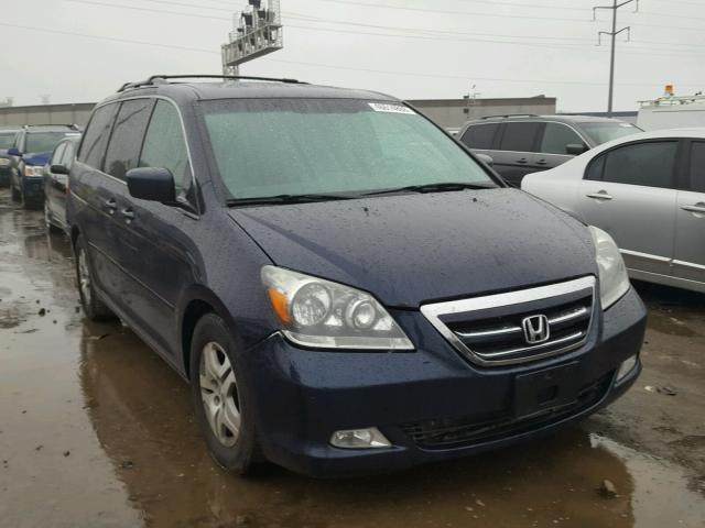 5FNRL38897B064740 - 2007 HONDA ODYSSEY TO BLUE photo 1