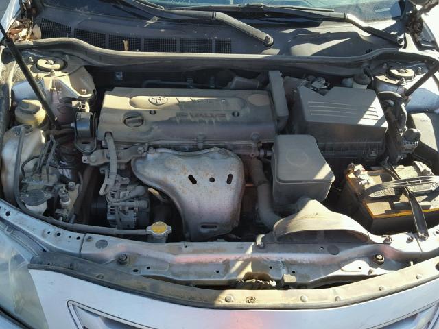 4T1BE46K79U888693 - 2009 TOYOTA CAMRY BASE SILVER photo 7