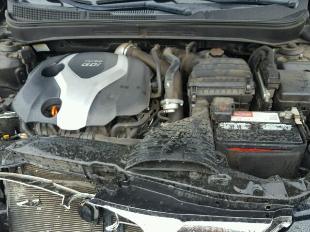 5NPEC4AB2BH317191 - 2011 HYUNDAI SONATA SE 黑色 照片 7