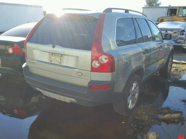 YV1CZ911351199832 - 2005 VOLVO XC90 T6 SILVER photo 4