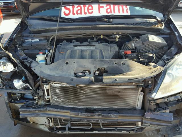 5FNRL38268B090385 - 2008 HONDA ODYSSEY LX BLUE photo 7