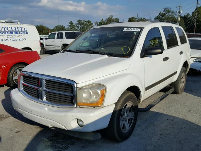 1D4HD48N76F154129 - 2006 DODGE DURANGO SL WHITE photo 2