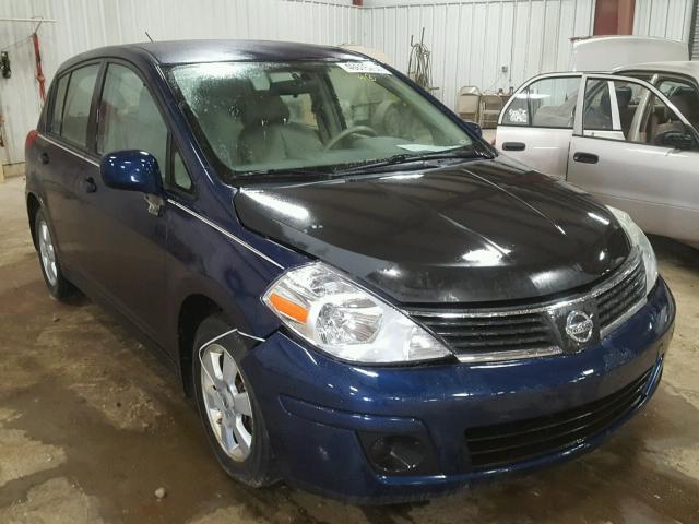 3N1BC13E18L434779 - 2008 NISSAN VERSA BLUE photo 1