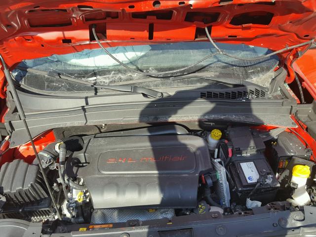 ZACCJAAT9GPE09708 - 2016 JEEP RENEGADE S RED photo 7