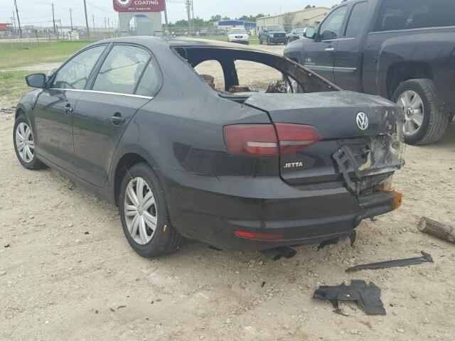 3VW2B7AJ2HM252227 - 2017 VOLKSWAGEN JETTA S Qara foto 3