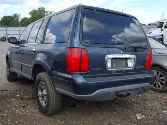 5LMFU28A9YLJ35469 - 2000 LINCOLN NAVIGATOR 蓝色 照片 3
