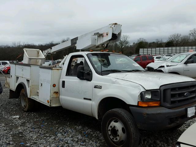 1FDXF46F9YEC40092 - 2000 FORD F450 SUPER WHITE photo 1