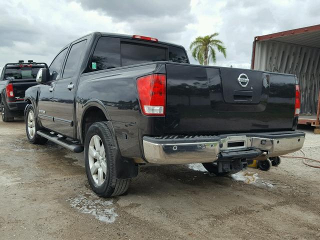 1N6BA0ED8AN311761 - 2010 NISSAN TITAN XE BLACK photo 3