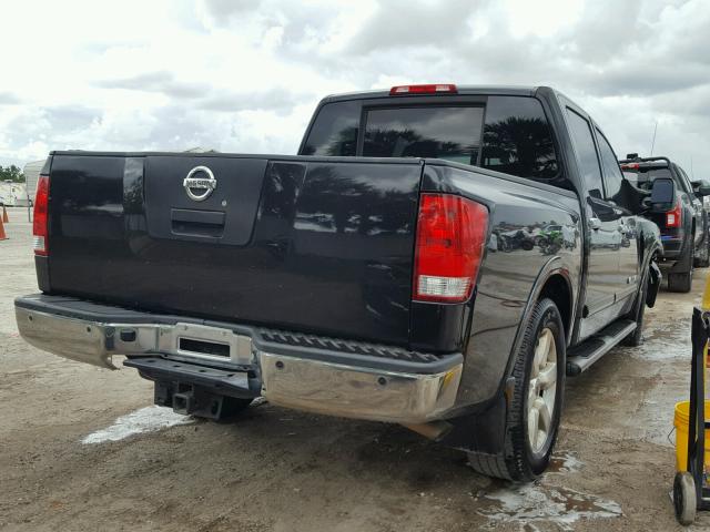 1N6BA0ED8AN311761 - 2010 NISSAN TITAN XE BLACK photo 4