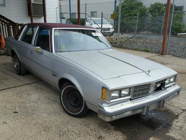 1G3AR69A8EM360030 - 1984 OLDSMOBILE CUTLASS SU SILVER photo 1