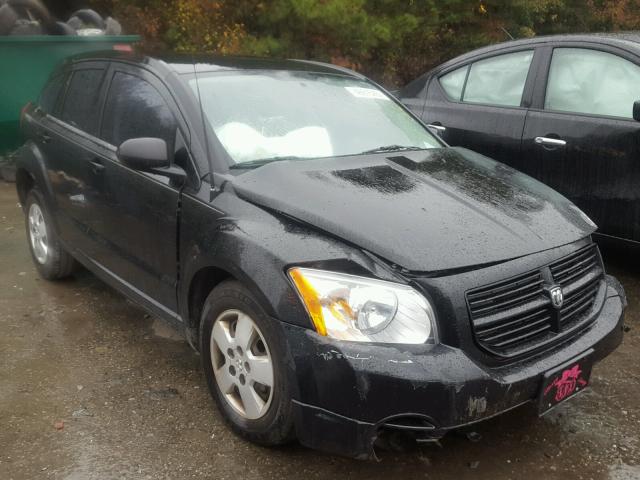 1B3HB28B68D625555 - 2008 DODGE CALIBER BLACK photo 1