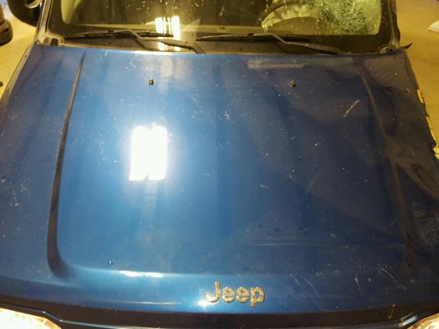 1J4PN2GKXAW114230 - 2010 JEEP LIBERTY SP BLUE photo 7