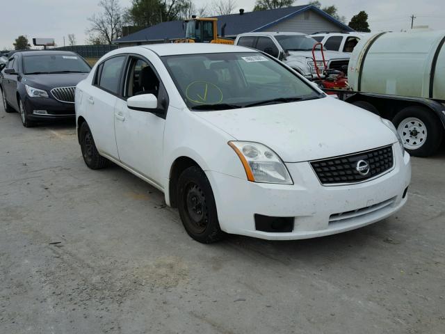 3N1AB61E27L703398 - 2007 NISSAN SENTRA 2.0 WHITE photo 1