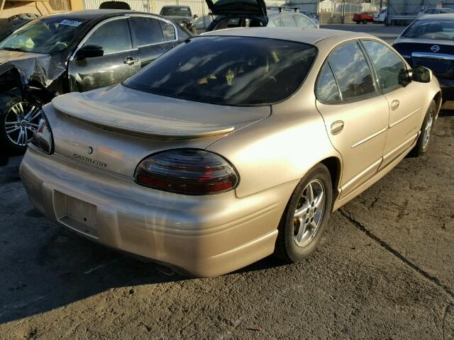 1G2WP52K73F132132 - 2003 PONTIAC GRAND PRIX GOLD photo 4