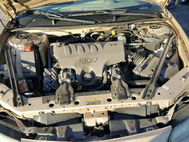 1G2WP52K73F132132 - 2003 PONTIAC GRAND PRIX GOLD photo 7