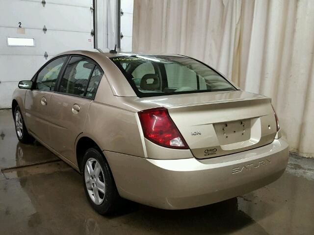 1G8AJ55F46Z110592 - 2006 SATURN ION GOLD photo 3