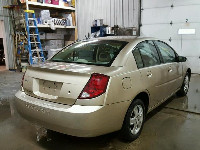 1G8AJ55F46Z110592 - 2006 SATURN ION GOLD photo 4