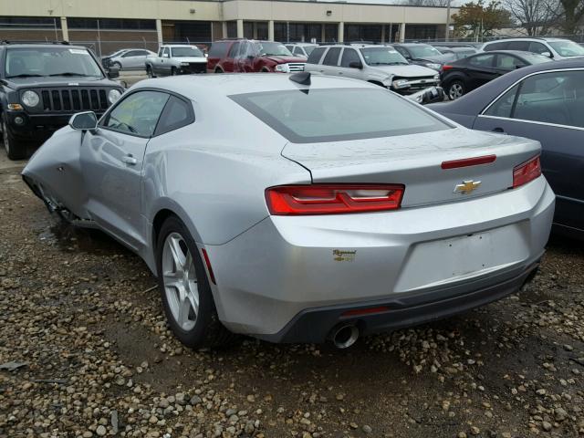 1G1FB1RS0H0169650 - 2017 CHEVROLET CAMARO LT SILVER photo 3