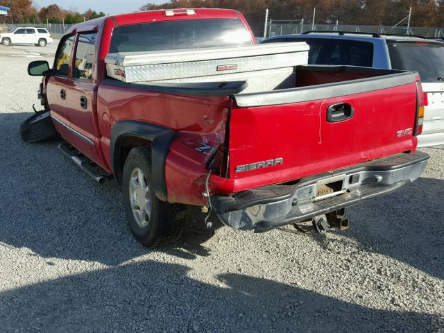 2GTEK13T441318564 - 2004 GMC NEW SIERRA RED photo 3