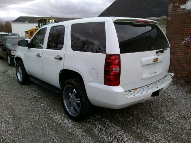 1GNFK13018J250754 - 2008 CHEVROLET TAHOE WHITE photo 3