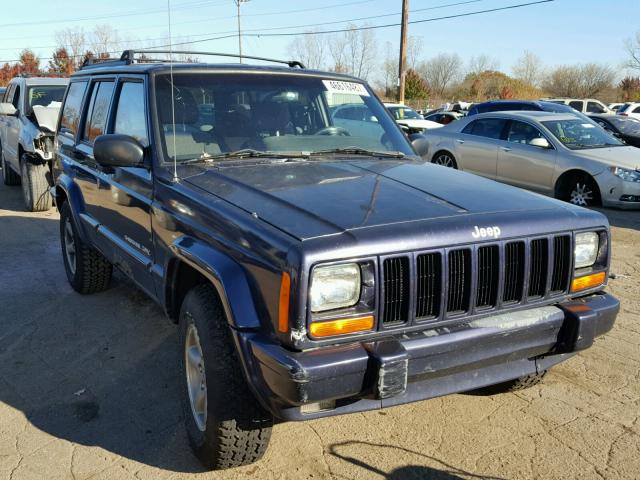 1J4FF68S5XL506539 - 1999 JEEP CHEROKEE S PURPLE photo 1