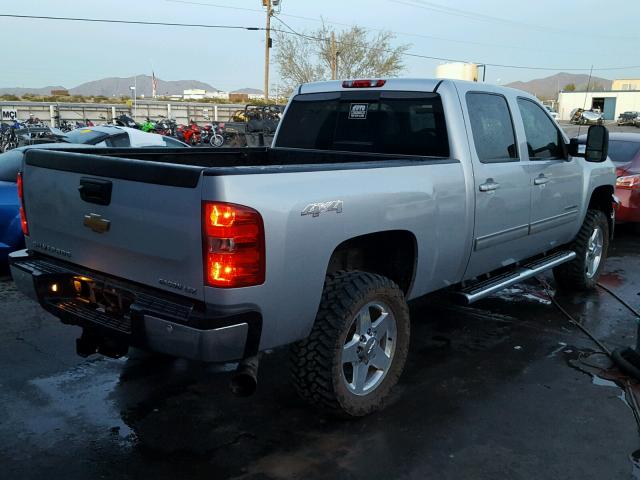 1GC1KYC88EF171288 - 2014 CHEVROLET SILVERADO SILVER photo 4