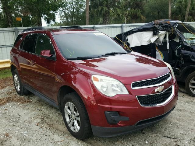 2CNALDEW1A6203466 - 2010 CHEVROLET EQUINOX LT BURGUNDY photo 1