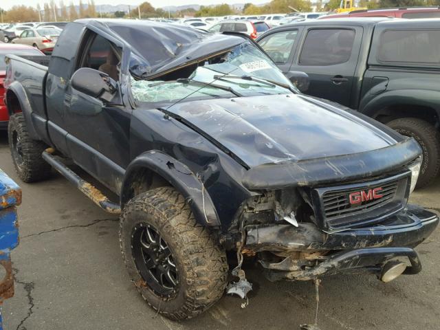 1GTCT19W618233398 - 2001 GMC SONOMA BLACK photo 1