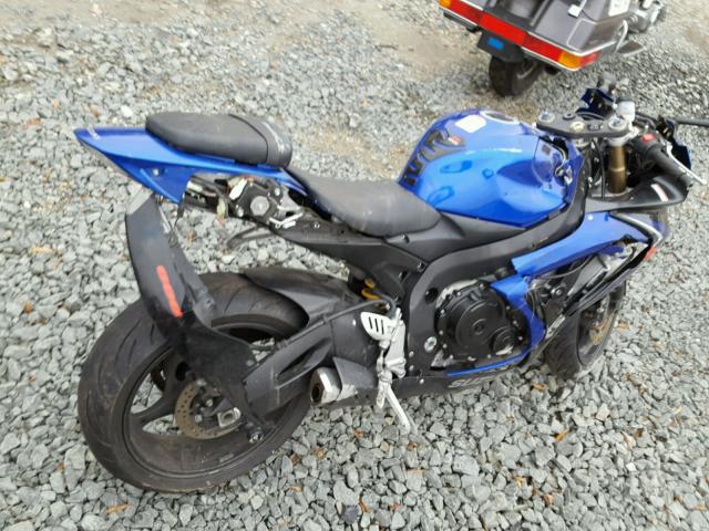 JS1GN7DA172117347 - 2007 SUZUKI GSX-R600 BLUE photo 4