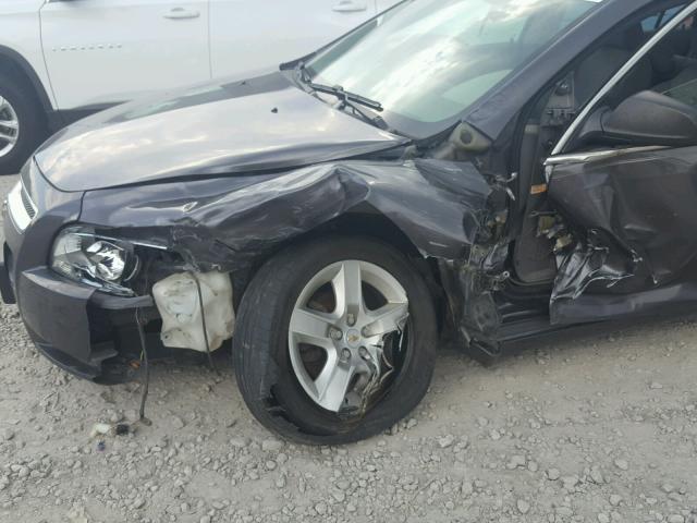 1G1ZB5EB6A4114502 - 2010 CHEVROLET MALIBU LS Boz foto 9