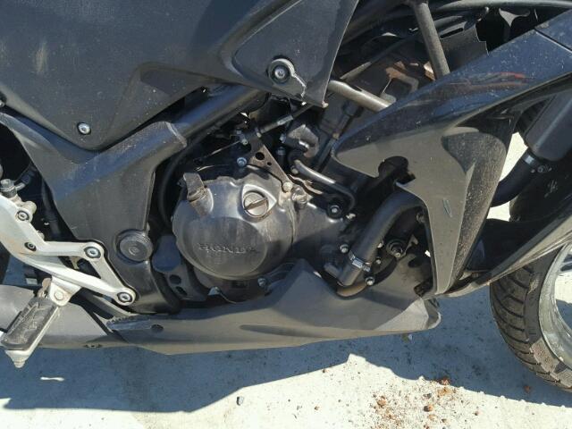 MLHMC411XB5002445 - 2011 HONDA CBR250 R BLACK photo 7