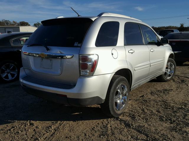 2CNDL33FX96209823 - 2009 CHEVROLET EQUINOX LT SILVER photo 4