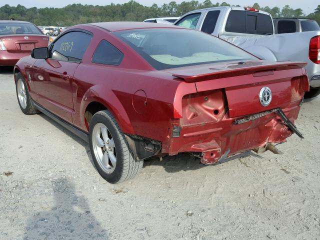 1ZVFT80N475368333 - 2007 FORD MUSTANG RED photo 3