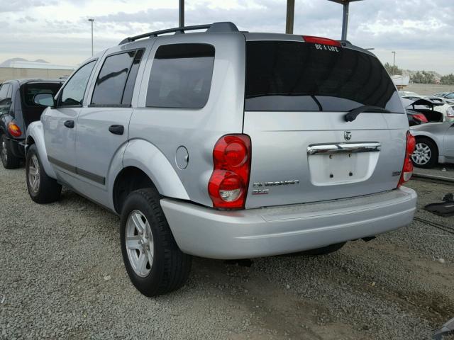 1D4HD48236F102163 - 2006 DODGE DURANGO SL SILVER photo 3