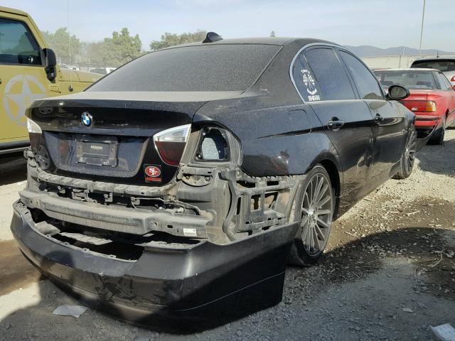 WBAVB33536PS11134 - 2006 BMW 330 I BLACK photo 4