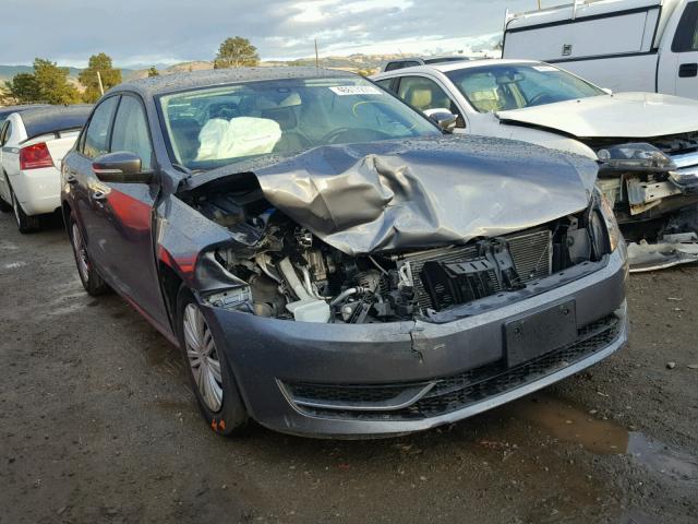 1VWAP7A36EC016157 - 2014 VOLKSWAGEN PASSAT S ნაცრისფერი ფოტო 1